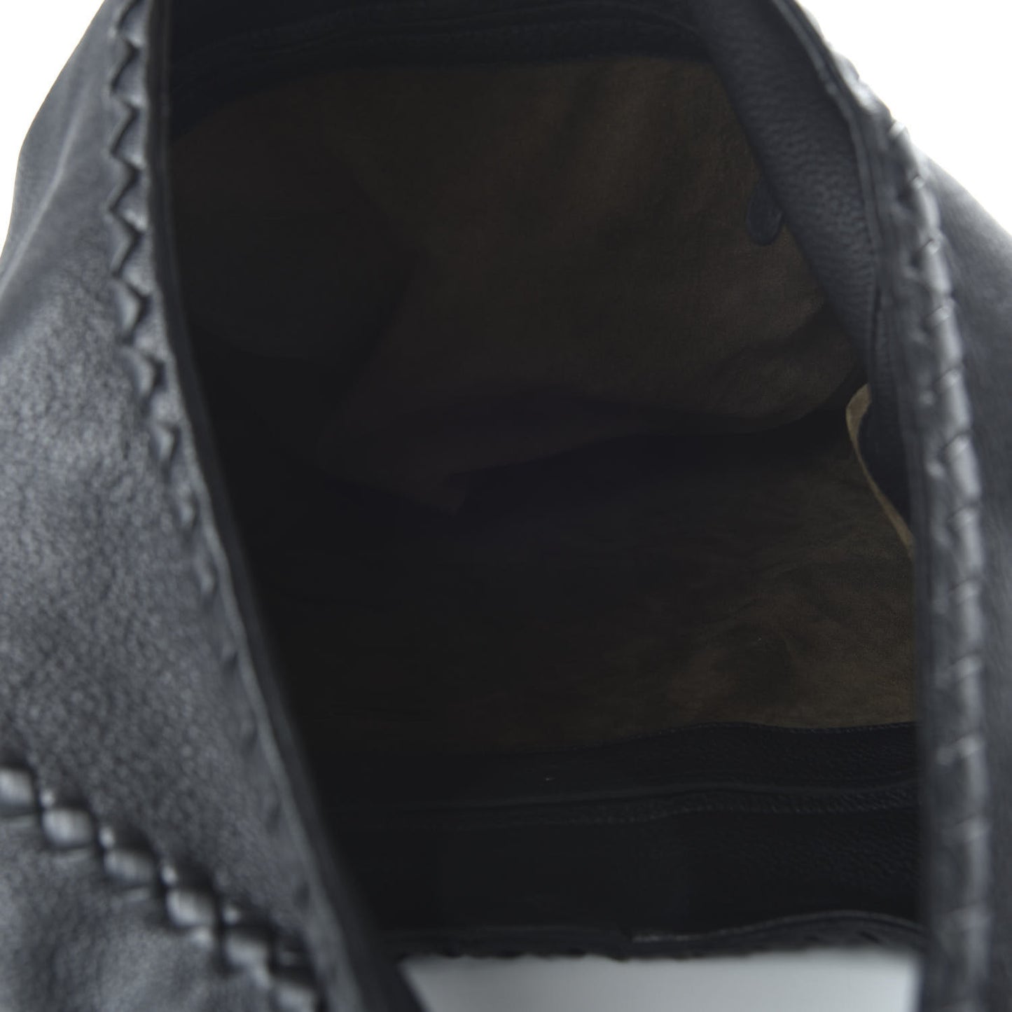 Cervo Deerskin Large Hobo Black
