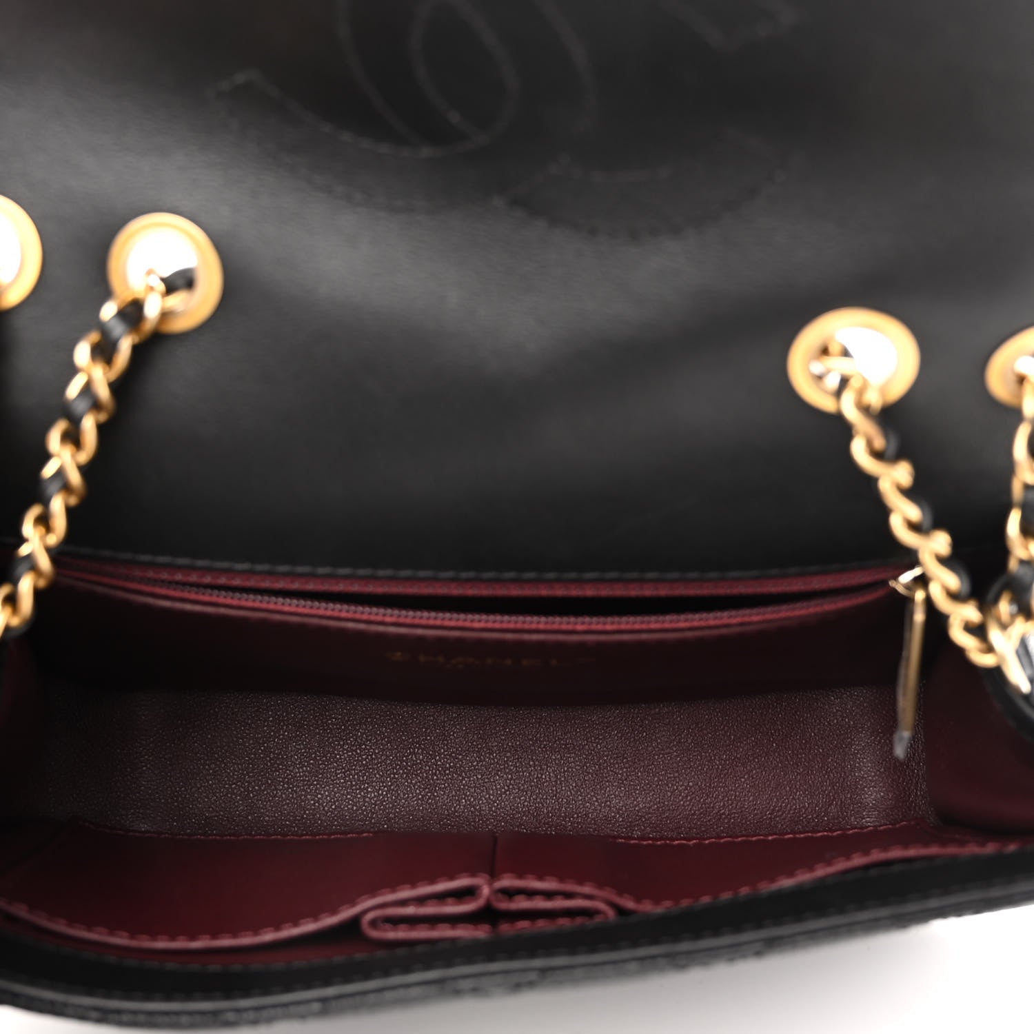 Chanel Caviar Quilted Small CC Filigree Flap Black 4 of 9