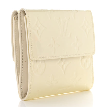 Louis Vuitton Vernis Elise Wallet Perle 3 of 9