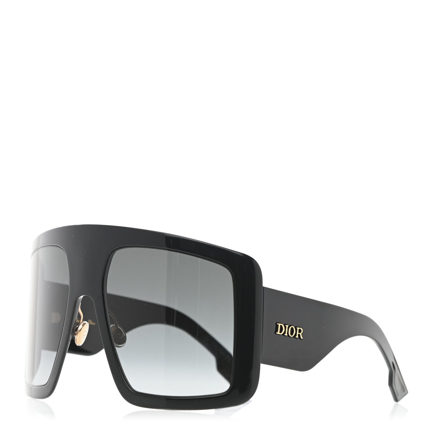 Acetate DiorSo Light 1 Shield Sunglasses Black