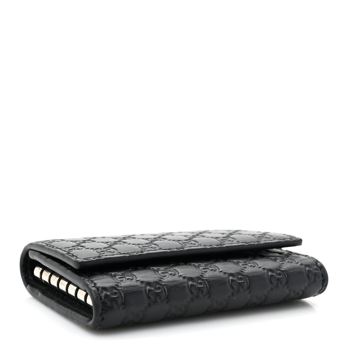 Microguccissima 6 Key Holder Case Black