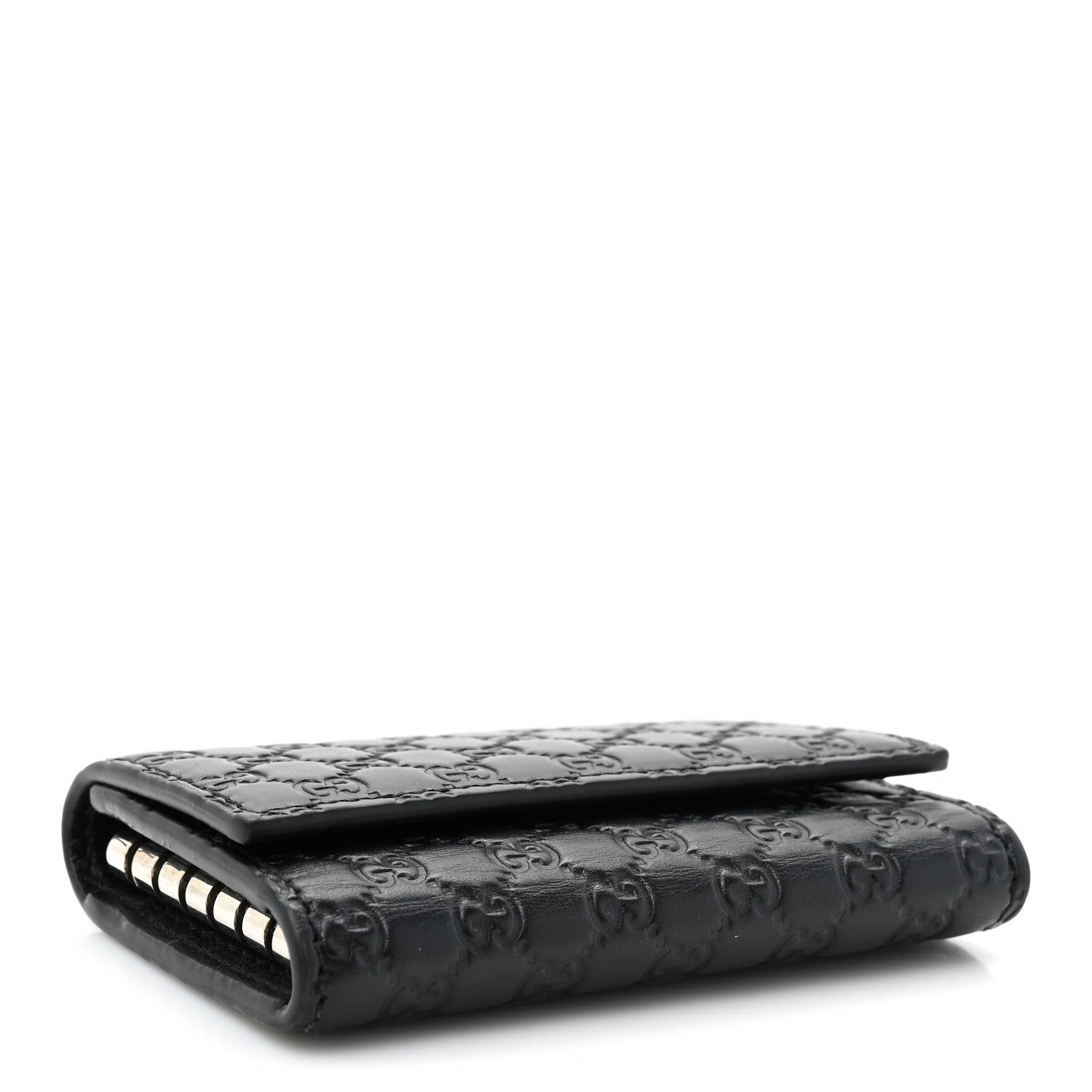 Gucci Microguccissima 6 Key Holder Case Black 4 of 10