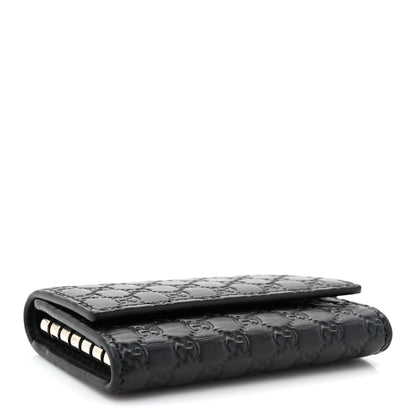 Gucci Microguccissima 6 Key Holder Case Black 4 of 10