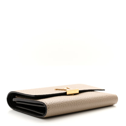Louis Vuitton Taurillon Capucines Compact Wallet Galet 4 of 8