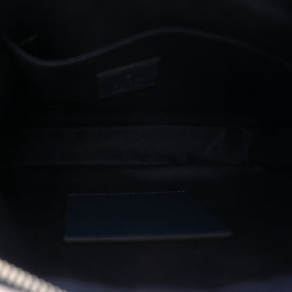 Gucci Denim GG Monogram Camouflage Small Crossbody Bag Blue 5 of 10