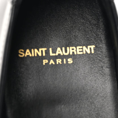 Saint Laurent Magnum Lux Calfskin Mens Le Loafer 15 Moccassins 40 Black 8 of 10