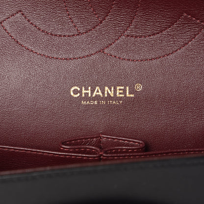 Chanel Lambskin Quilted Jumbo Double Flap Black 6 of 11