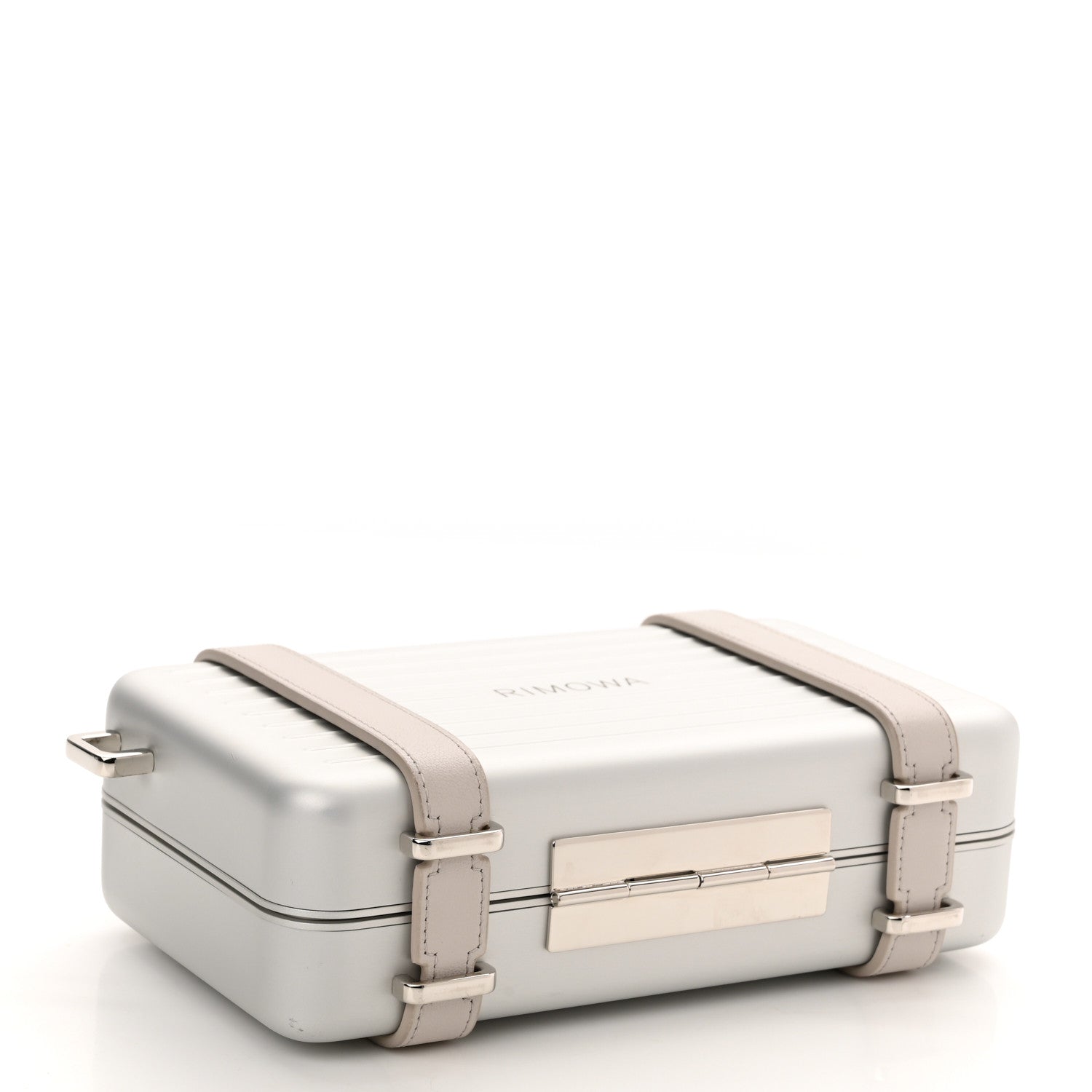 Christian Dior X RIMOWA Aluminum Personal Clutch On Strap Silver 4 of 13