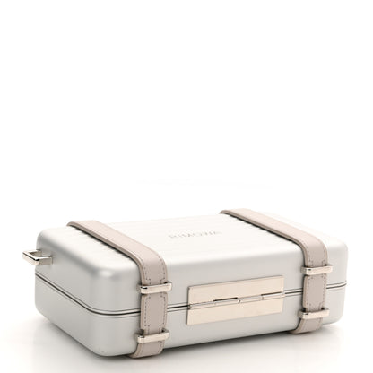 Christian Dior X RIMOWA Aluminum Personal Clutch On Strap Silver 4 of 13