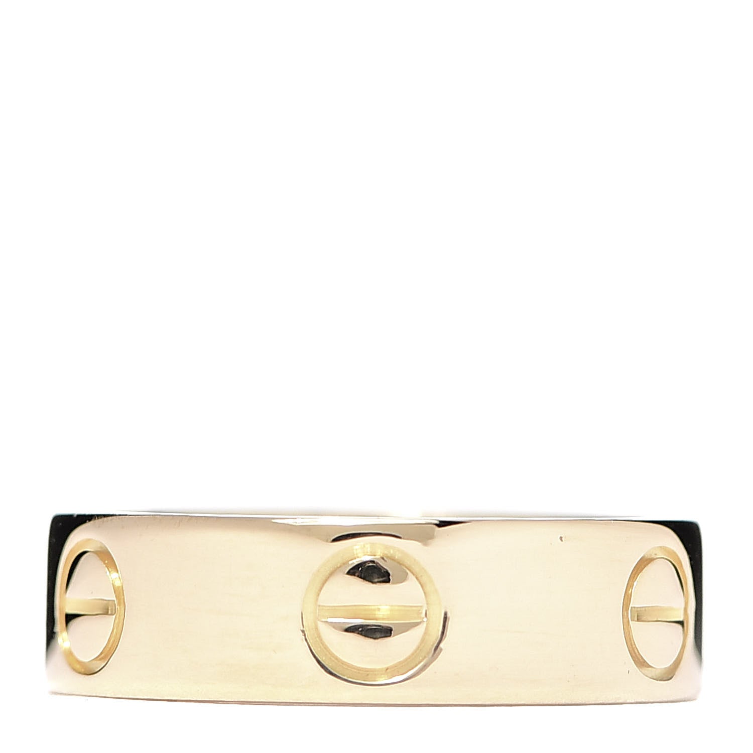Cartier 18K Yellow Gold 5.5mm LOVE Ring 52 6 3 of 5