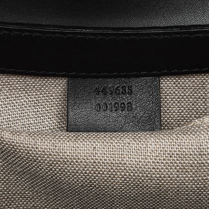 Gucci Microguccissima Medium Emily Chain Shoulder Bag Black 7 of 8