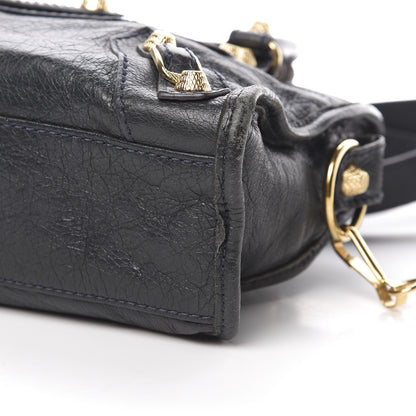 Balenciaga Agneau Giant 12 Gold Hardware Mini City Anthracite 11 of 15