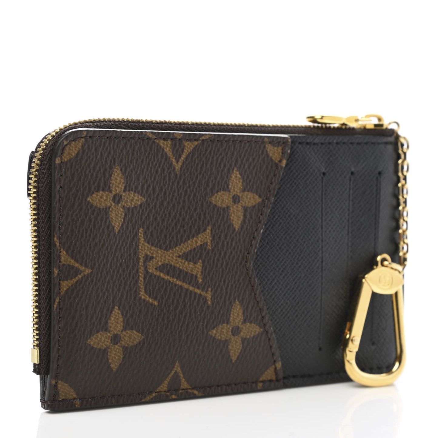 Monogram Recto Verso Card Holder Black