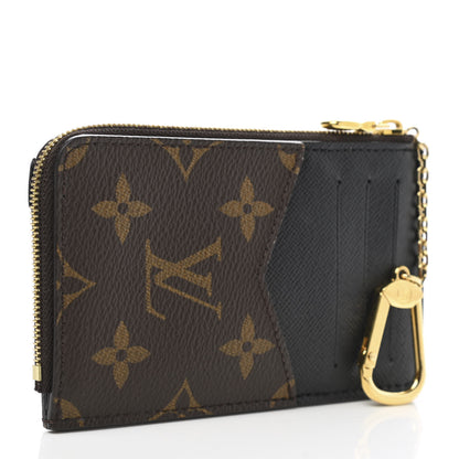 Louis Vuitton Monogram Recto Verso Card Holder Black 3 of 7