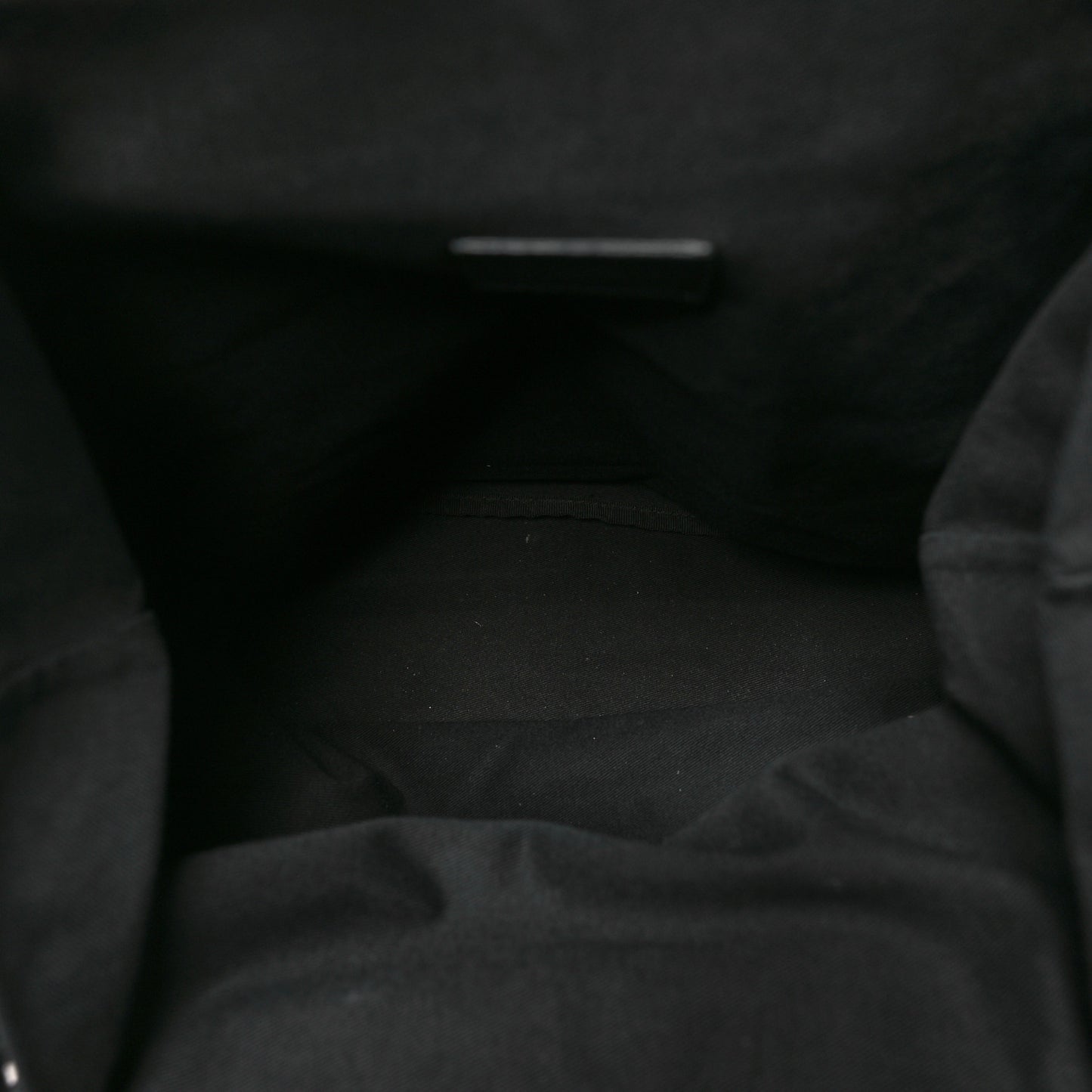 Calfskin Net Frame Tote Black