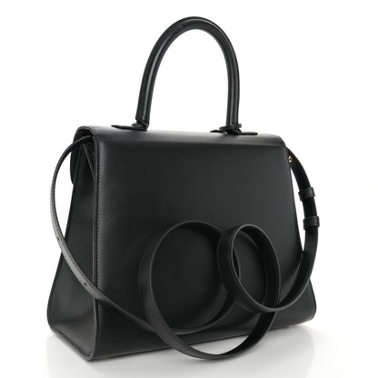 Delvaux Box Calfskin MM Brillant Satchel Black 3 of 15