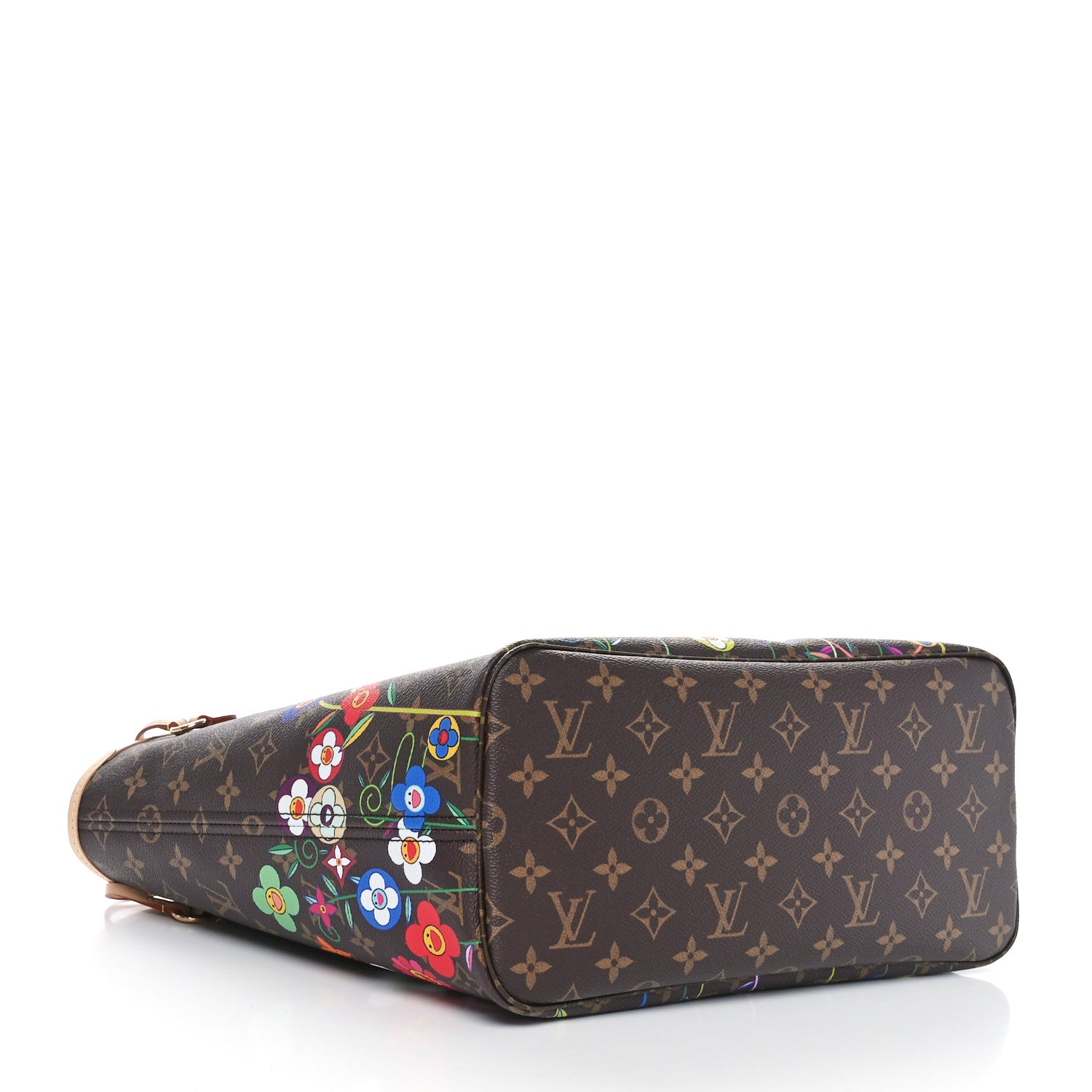 Louis Vuitton LV X TM Monogram Flowers Neverfull MM 5 of 11