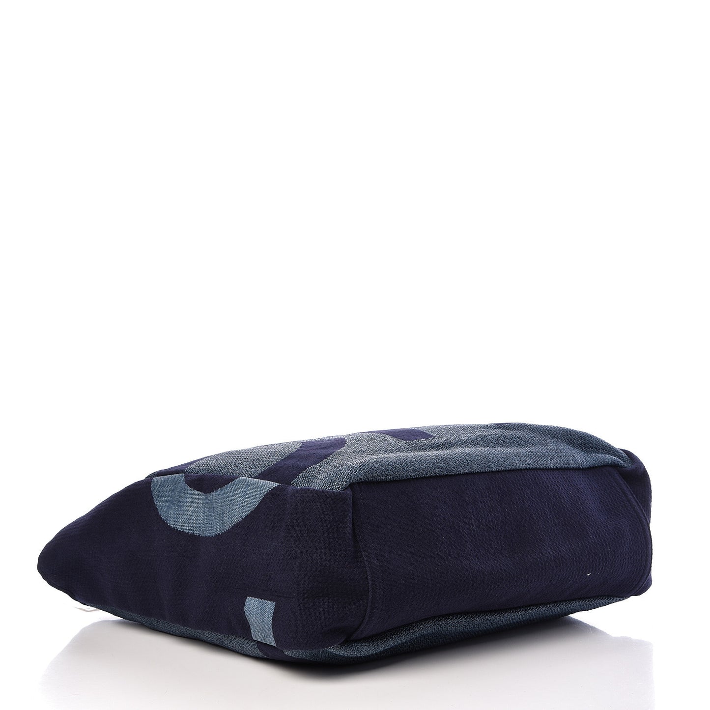 Canvas Large Shopping Tote Dark Blue