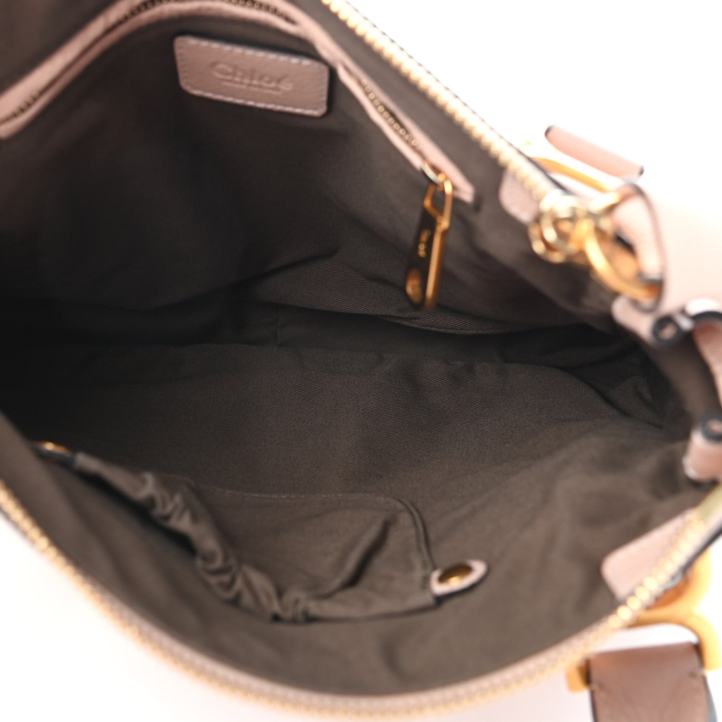 Calfskin Medium Marcie Satchel Pale Pink