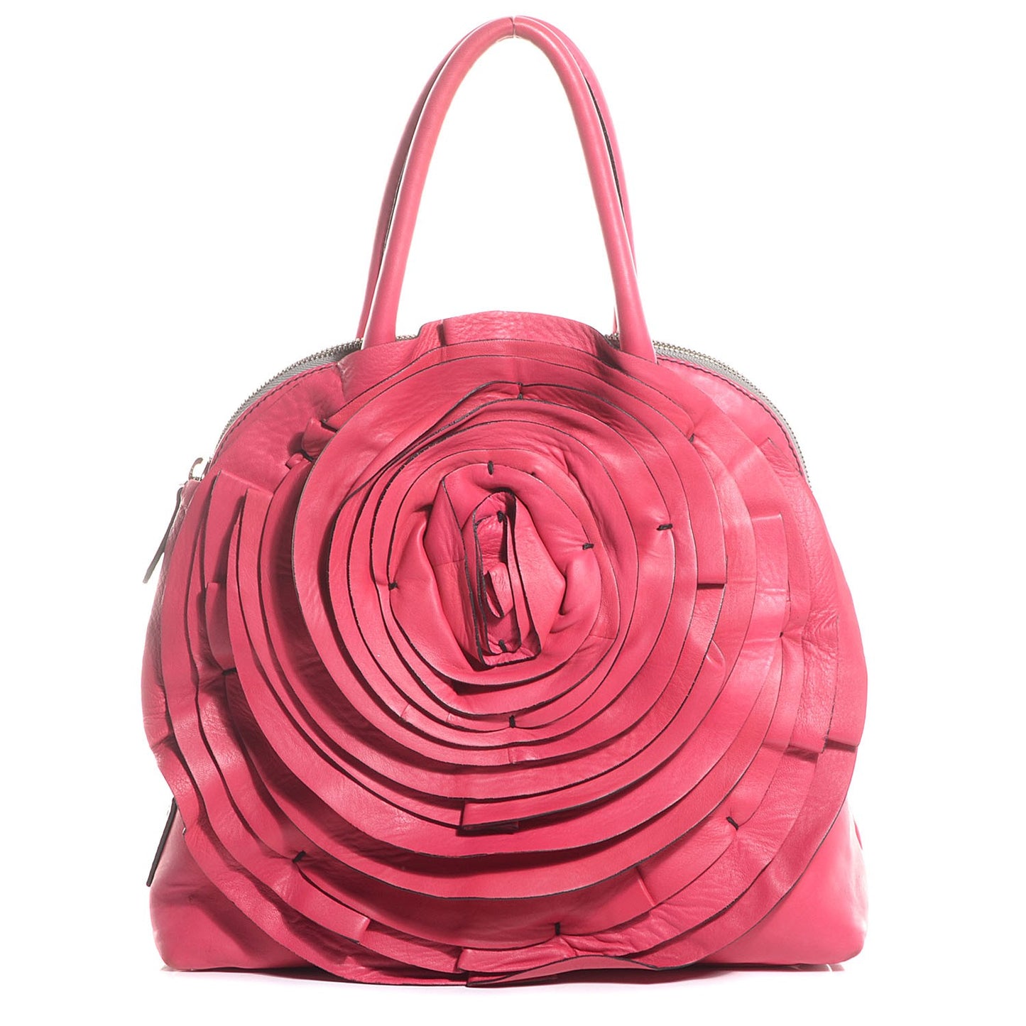 Nappa Petale Dome Bag Pink