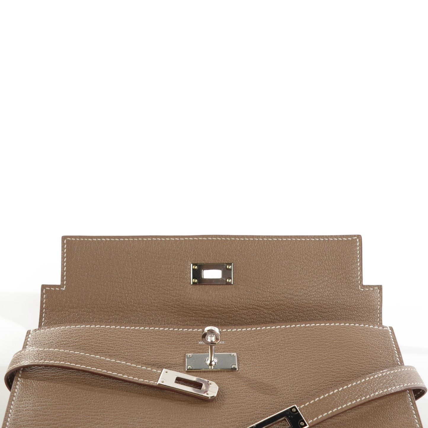 Chevre Mysore Kelly Longue Wallet Etoupe