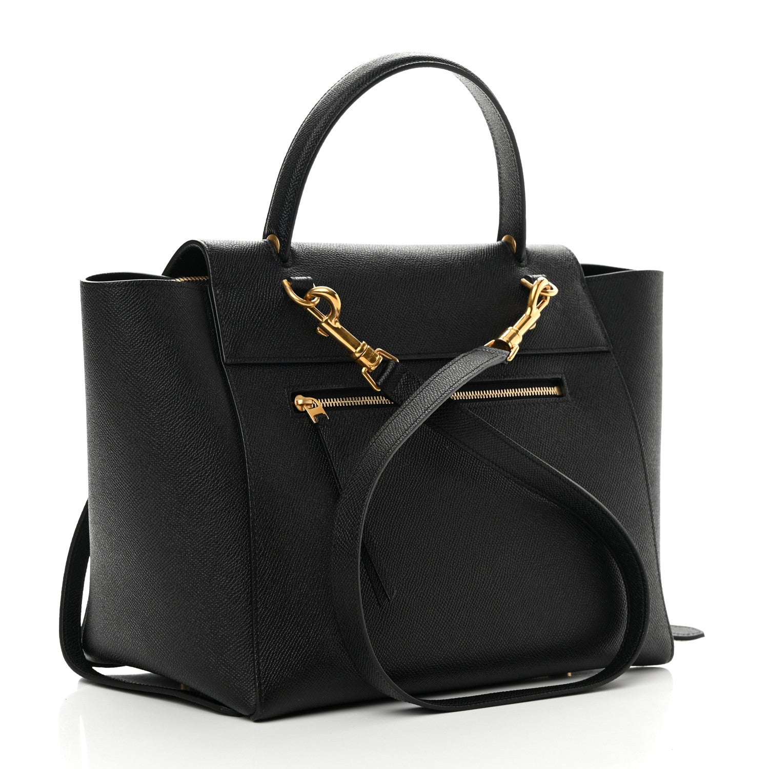 Celine Grained Calfskin Mini Belt Bag Black 3 of 15