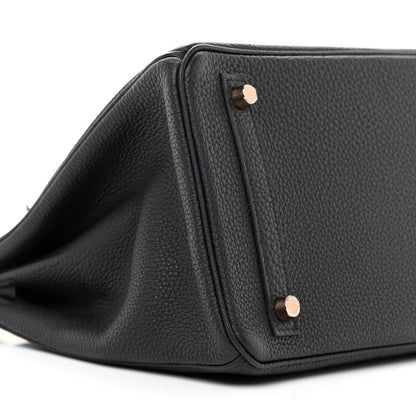 Hermes Togo Birkin 30 Black 10 of 12