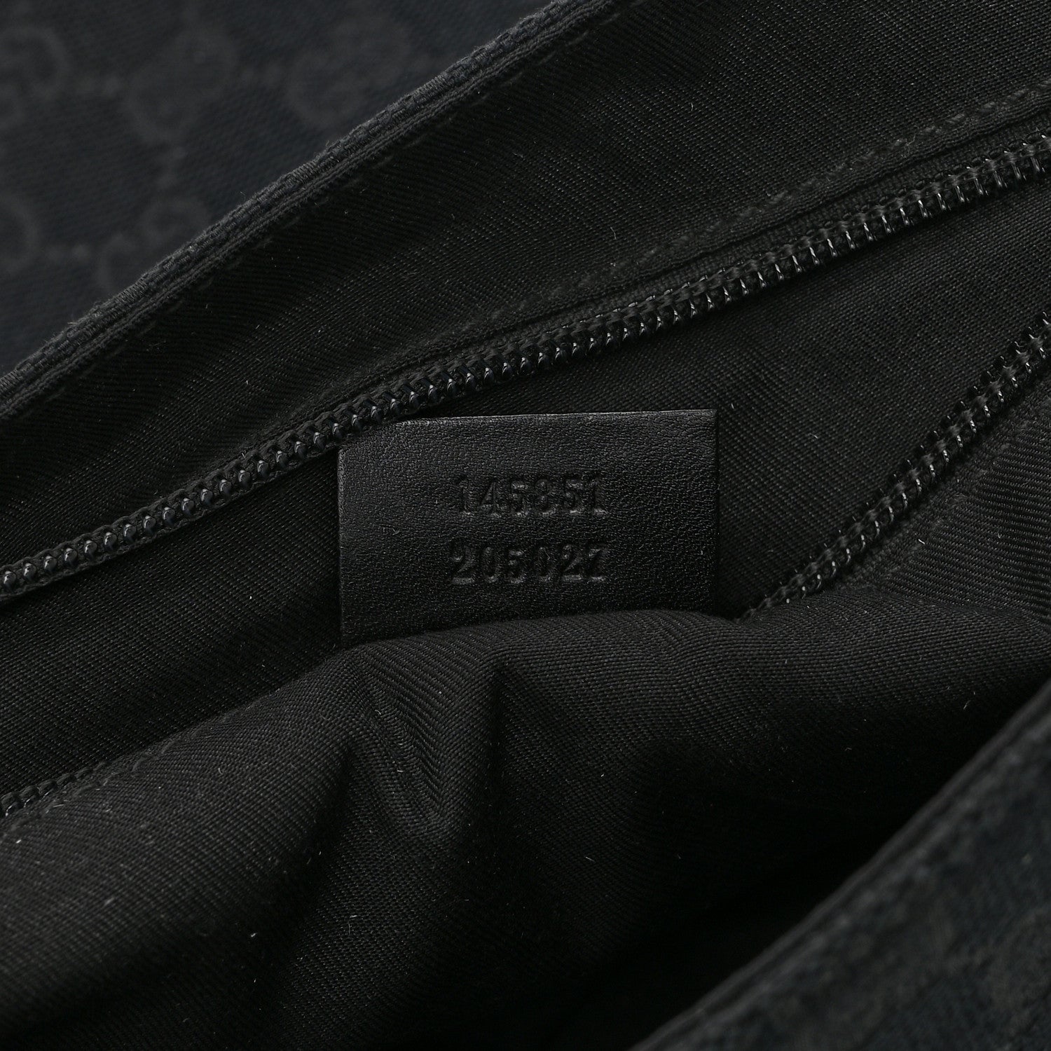 Gucci Monogram Waist Belt Bag Black 7 of 10