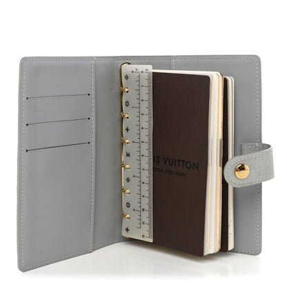 Louis Vuitton Vernis Small Ring Agenda Cover Gris 5 of 8