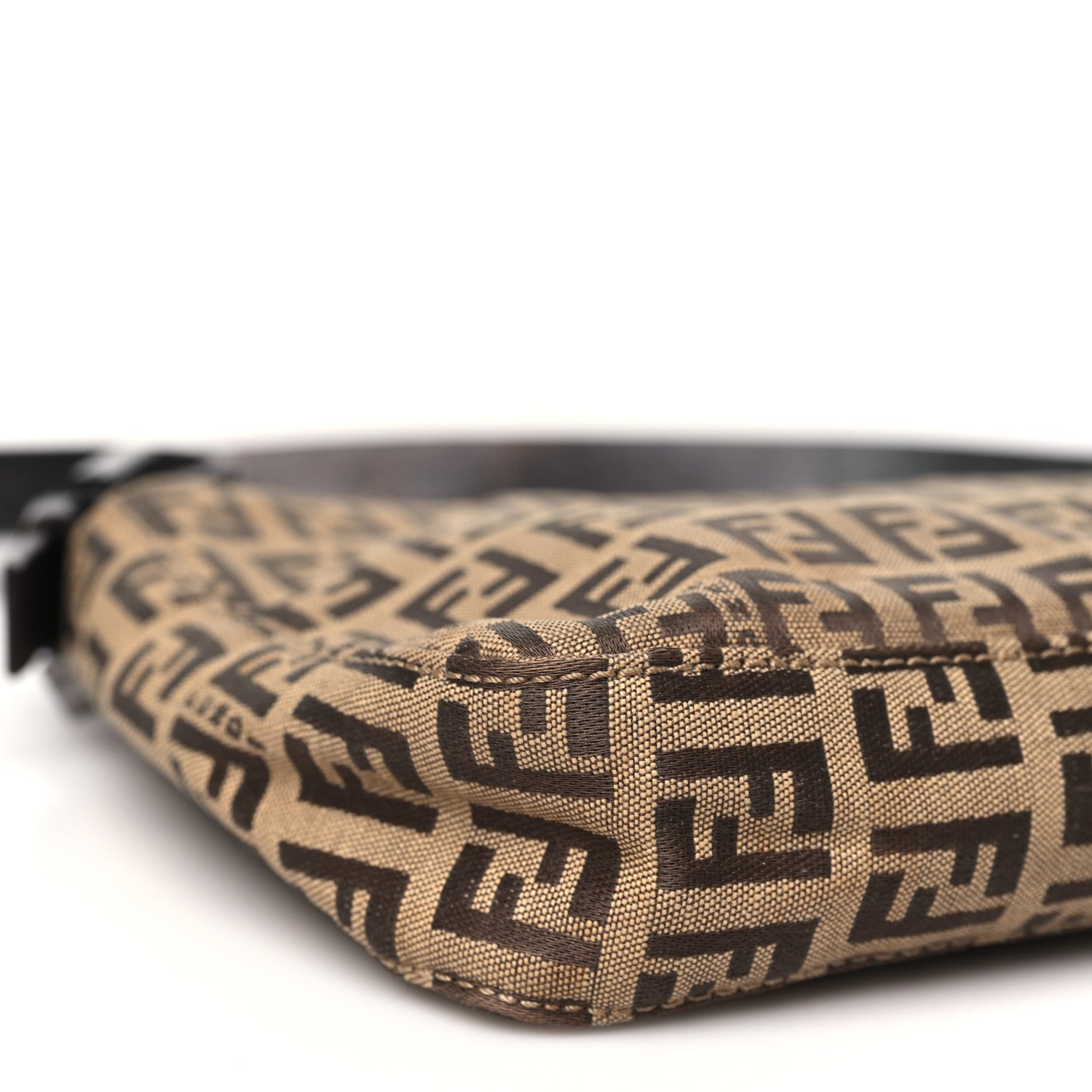 Fendi Zucchino Pochette Dark Brown 8 of 11