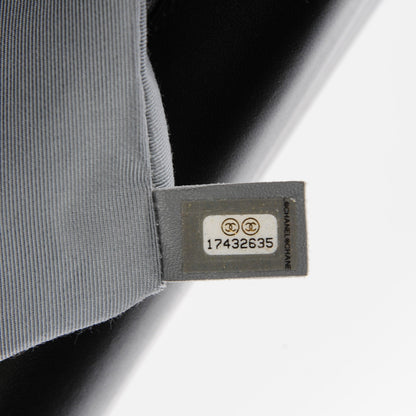 Chanel Lambskin Quilted Large Boy Flap Black 8 of 8