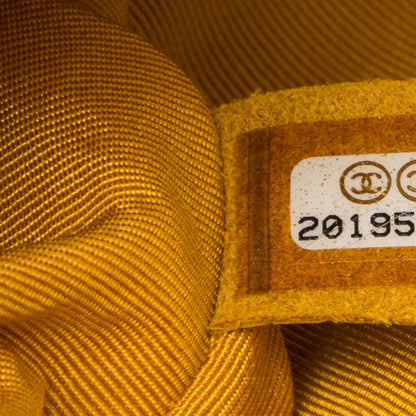 Chanel Lambskin Quilted Medium Boy Flap Yellow 9 of 9