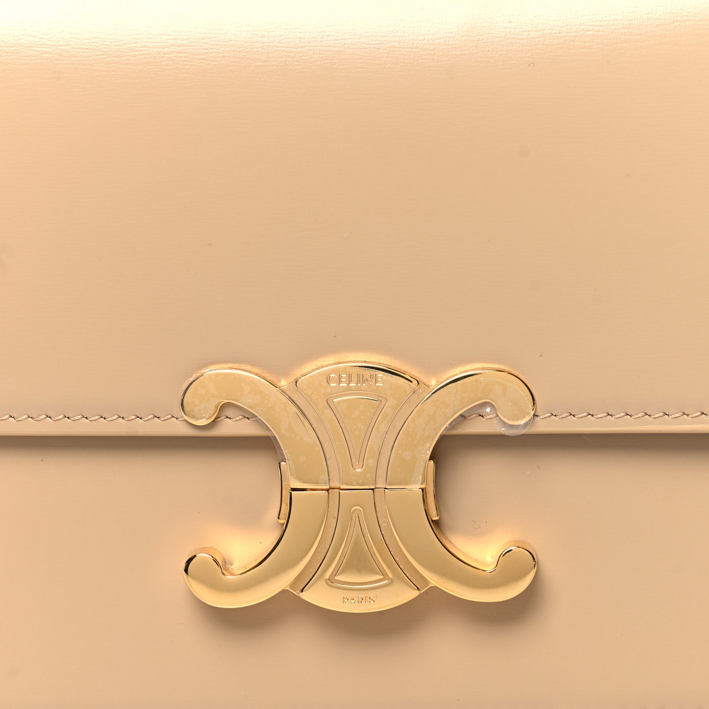 Shiny Calfskin Teen Triomphe Nude