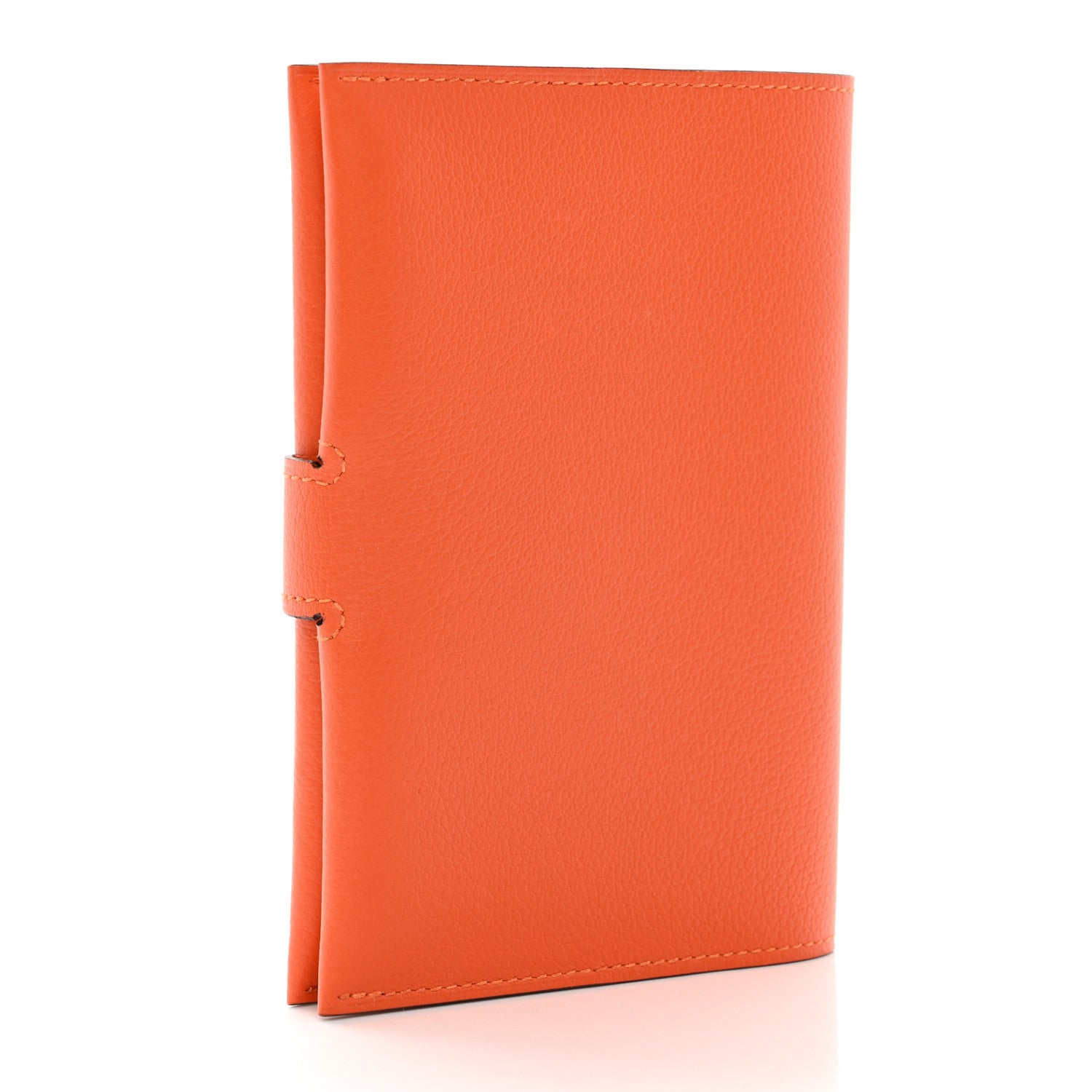 Hermes Evercolor RMS Passport Holder Orange 3 of 8
