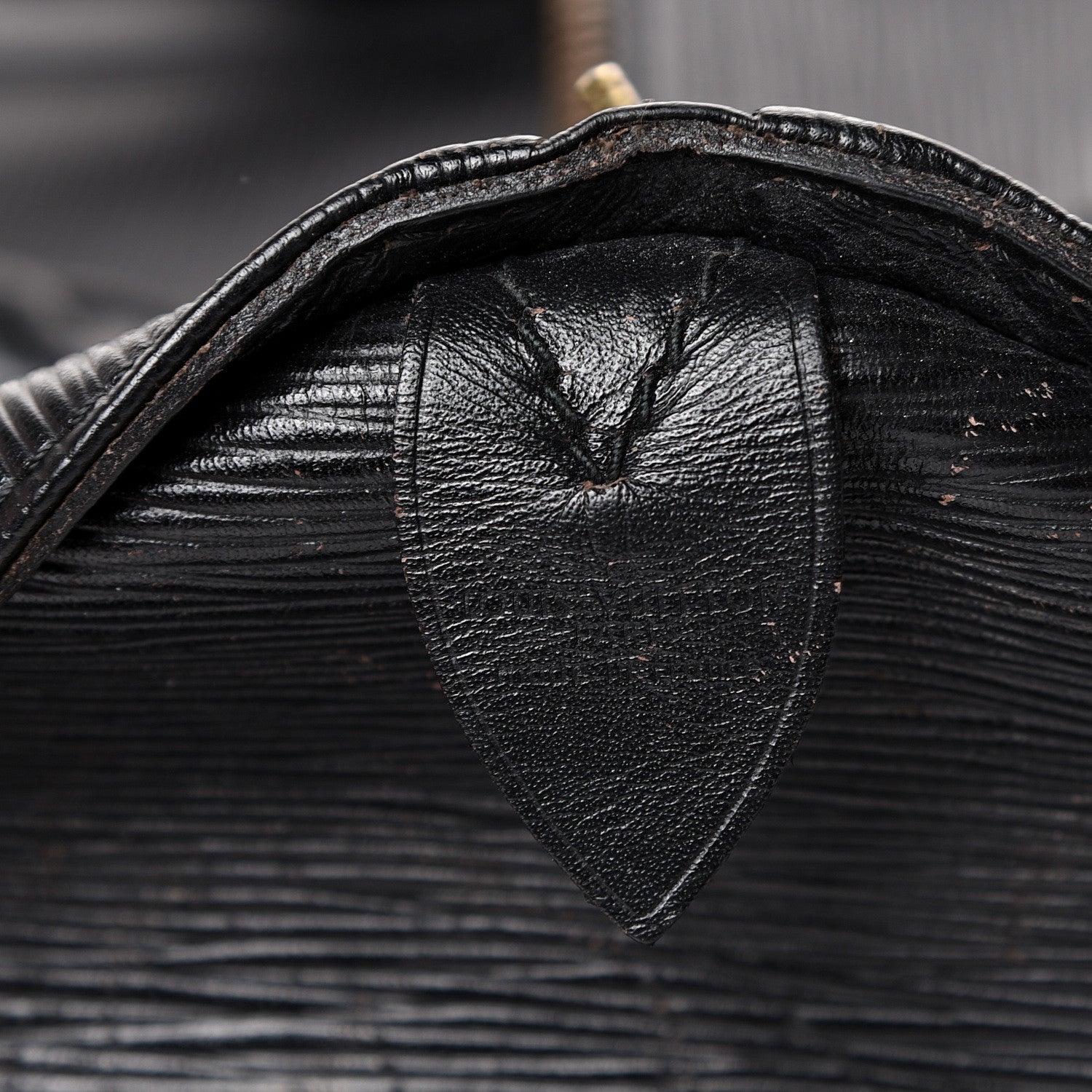 Louis Vuitton Epi Keepall 50 Black 5 of 21