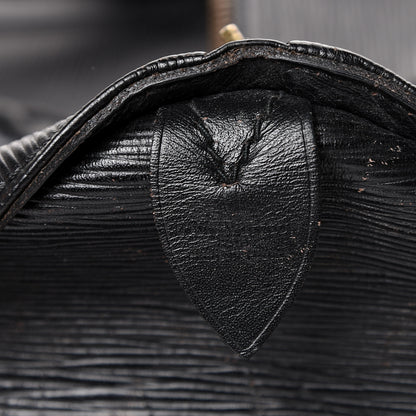 Louis Vuitton Epi Keepall 50 Black 5 of 21