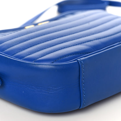 Louis Vuitton Calfskin New Wave Camera Bag Bleu Neon 7 of 8