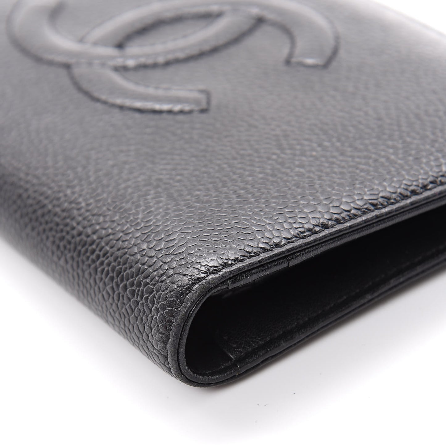 Caviar Timeless CC Yen Wallet Black