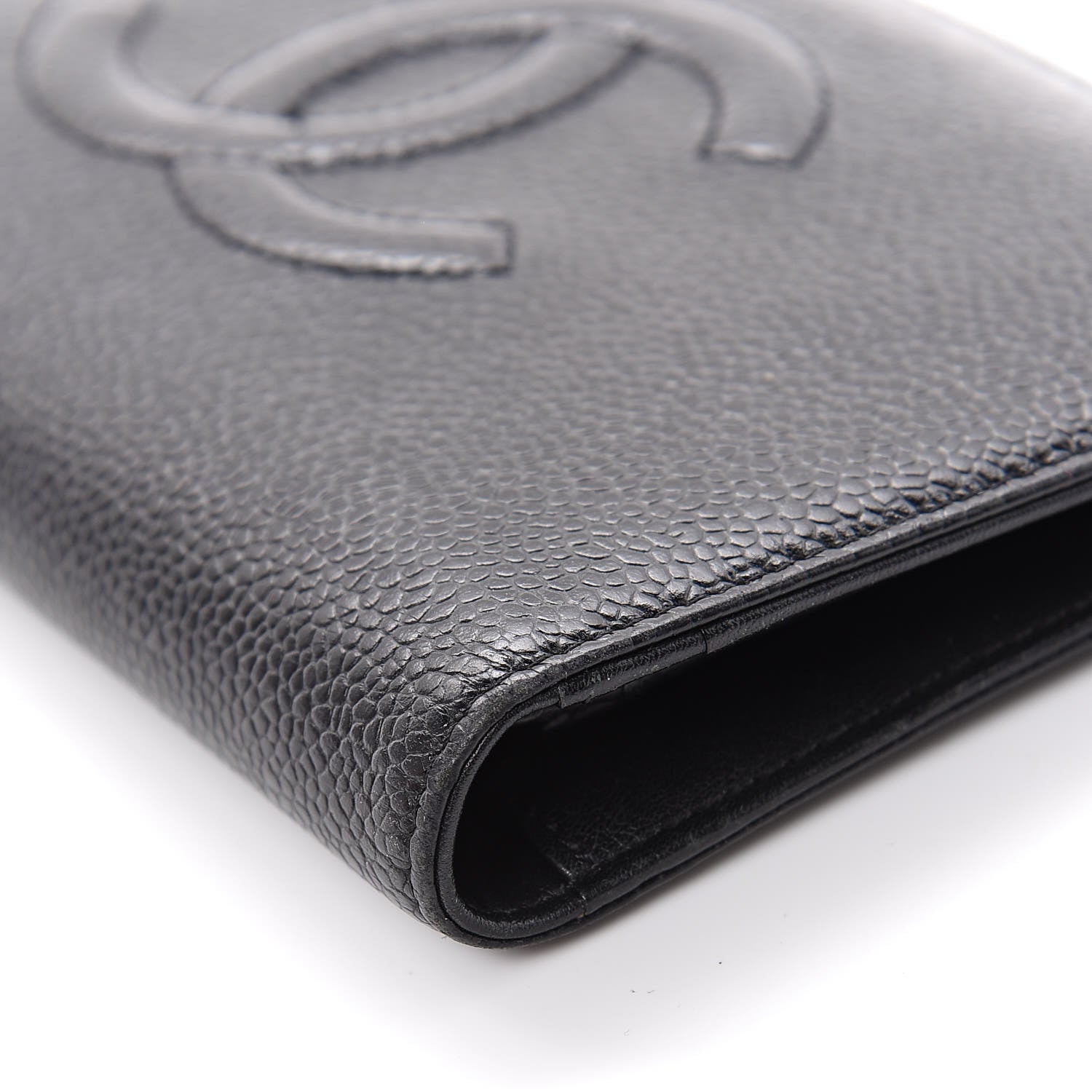 Chanel Caviar Timeless CC Yen Wallet Black 13 of 13