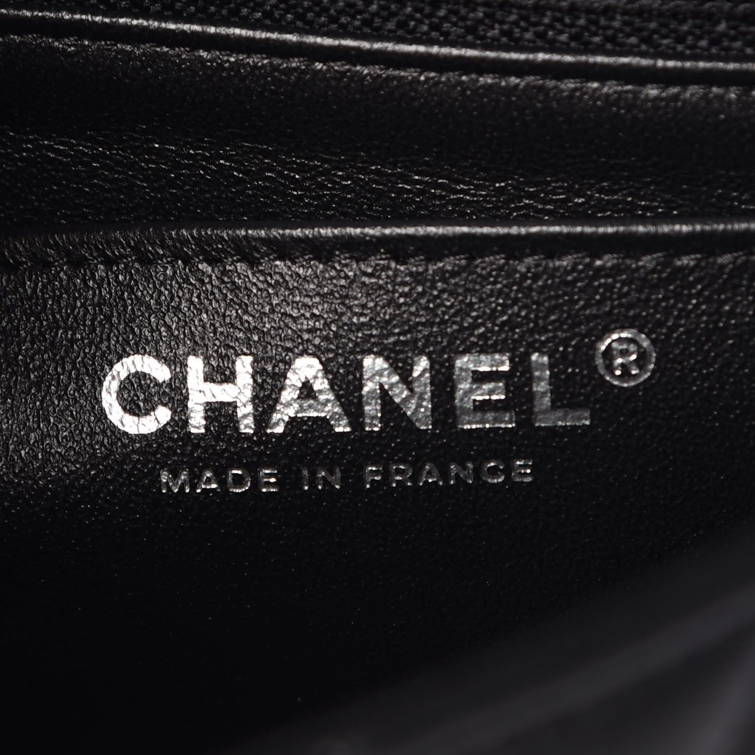 Chanel Lambskin Quilted Mini Rectangular Flap Black 8 of 10