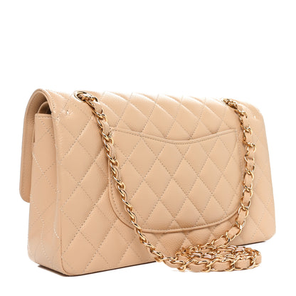 Chanel Caviar Quilted Medium Double Flap Light Beige 3 of 11