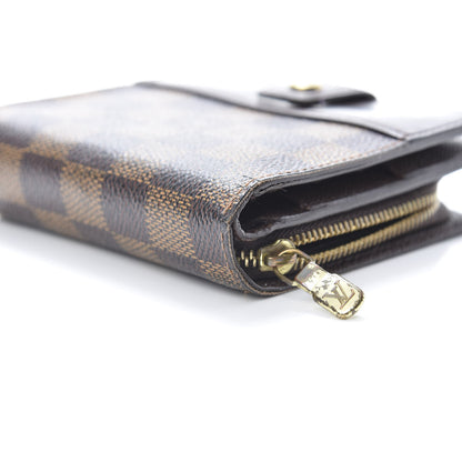 Louis Vuitton Damier Ebene Zippe Zipped Compact Wallet 9 of 13