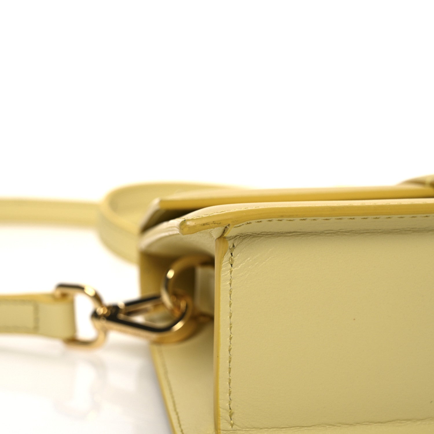 Jacquemus Smooth Calfskin Le Grand Bambino Yellow 10 of 14