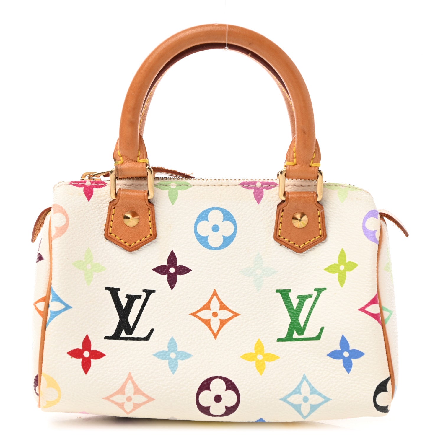 Louis Vuitton Monogram Multicolor Mini Sac HL Speedy White 1 of 9