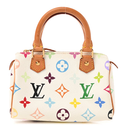 Louis Vuitton Monogram Multicolor Mini Sac HL Speedy White 1 of 9