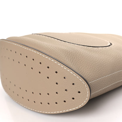 Delvaux Taurillon Pin Daily Surpique Bucket Sand 9 of 9