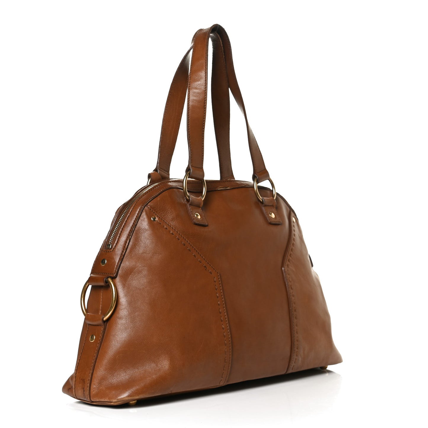 Calfskin Large Muse Tan
