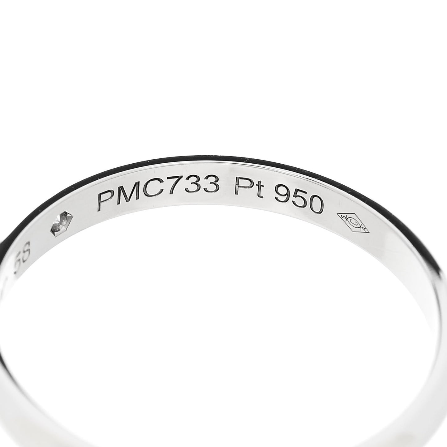 Platinum Diamond 2.6mm 1895 Wedding Band Ring 58 8.5