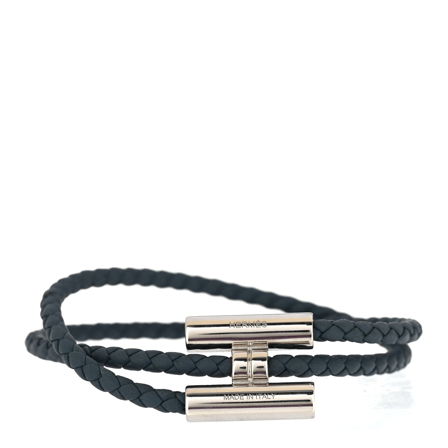 Swift Double Wrap Cord Tournis Tresse Bracelet T3 Bleu Tempete