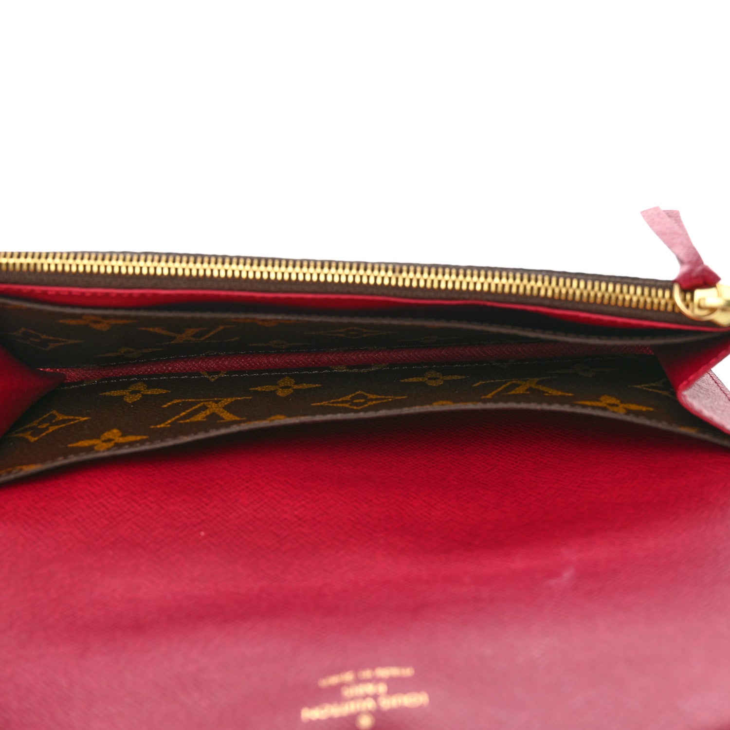 Louis Vuitton Monogram Emilie Wallet Fuchsia 5 of 12